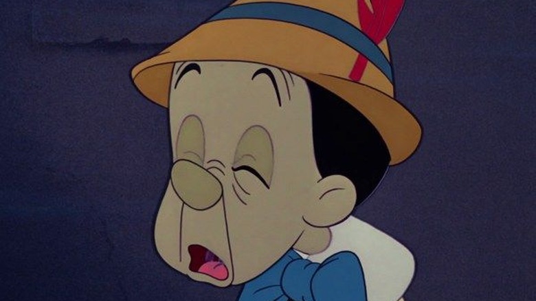 Pinocchio sick