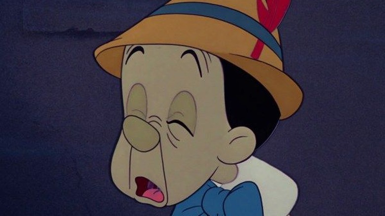 Pinocchio sick