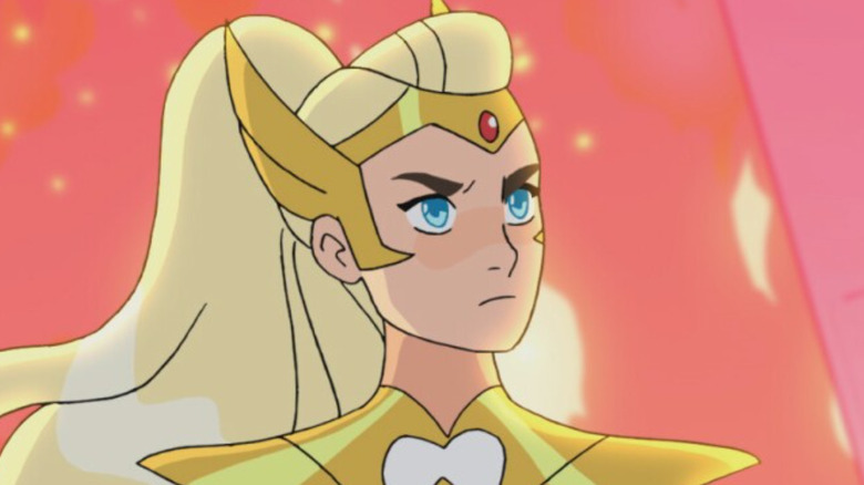 She-Ra frowning from Netflix's She-Ra