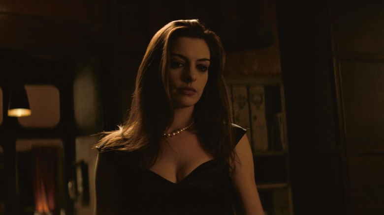 Selina Kyle looking down