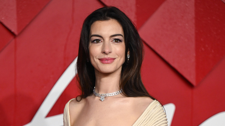 Anne Hathaway attends event