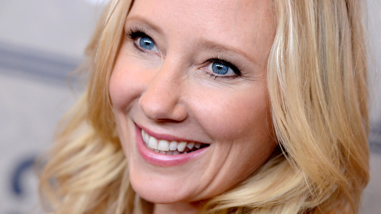 Anne Heche smiles