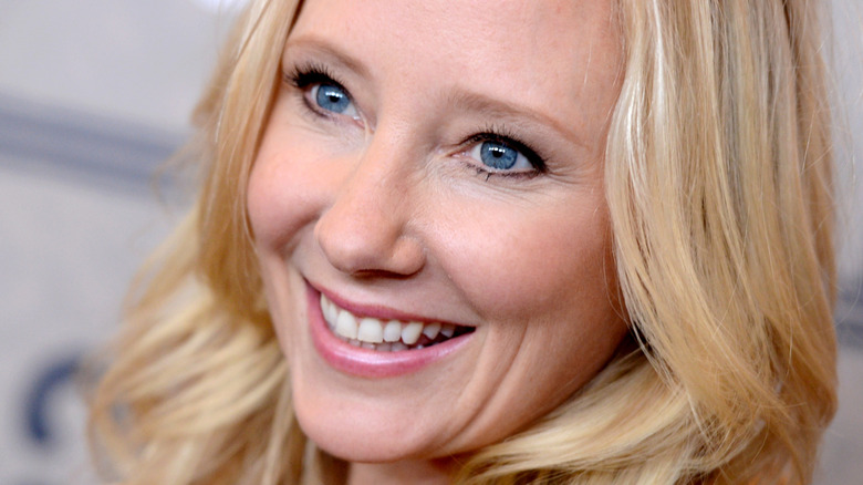 Anne Heche smiles