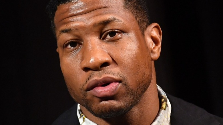 Jonathan Majors at a public event