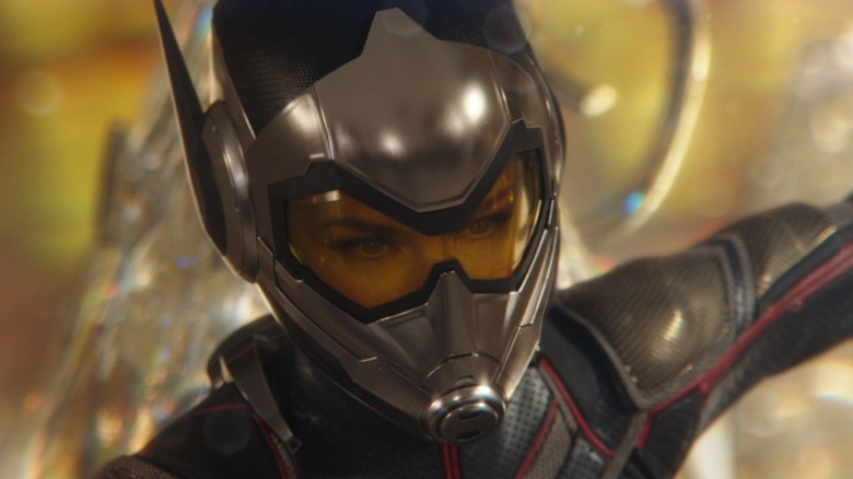 Wasp with helmet