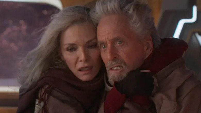 Hank holding Janet