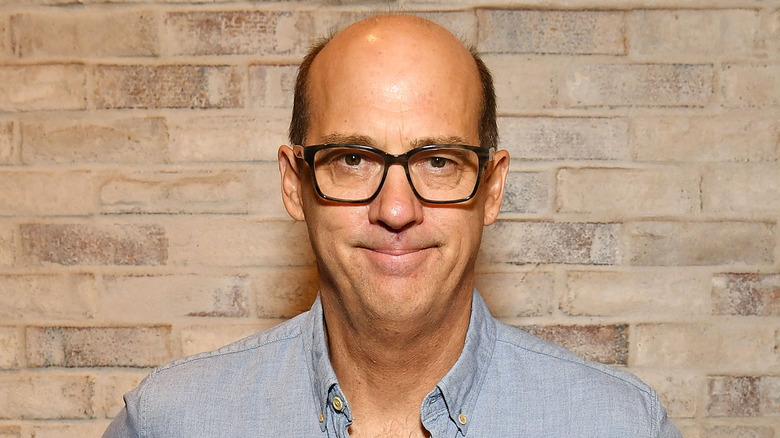 Anthony Edwards smiles