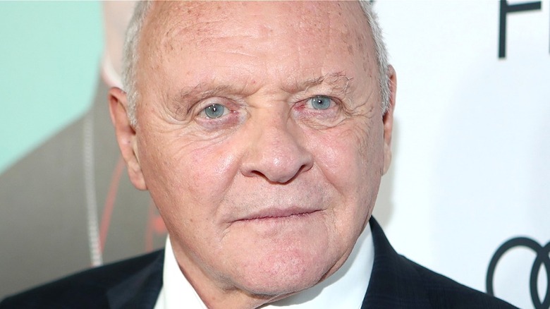 Anthony Hopkins serious