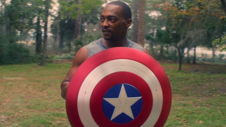 Sam Wilson Captain America shield