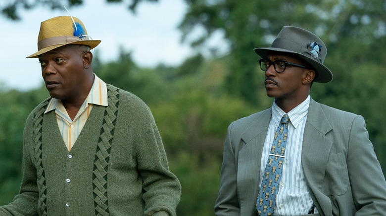 Bernard and Joe wearing fedoras