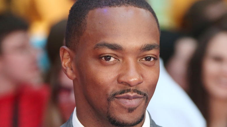 Anthony Mackie posing