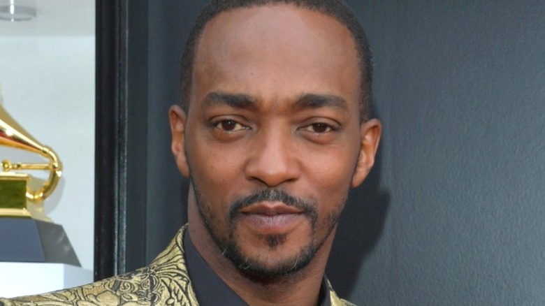 Anthony Mackie smiling