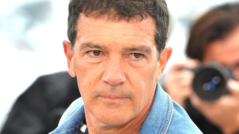 Antonio Banderas musing