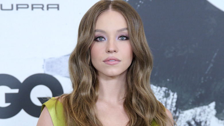 Sydney Sweeney poses at event 