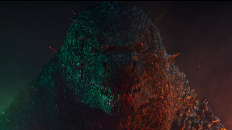 Godzilla looking fierce 
