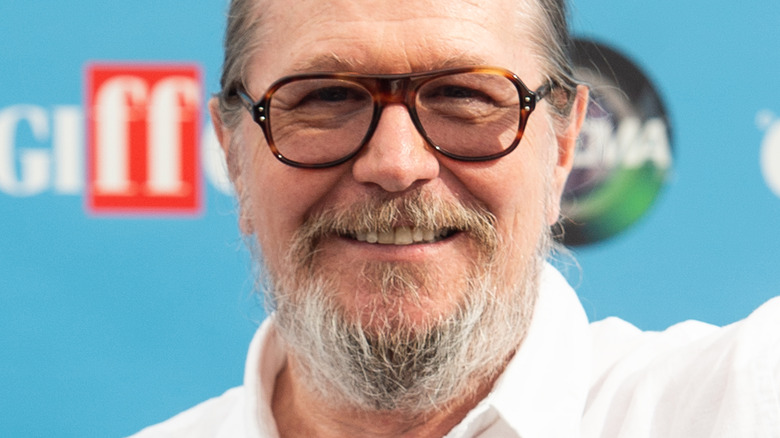 Gary Oldman smiling