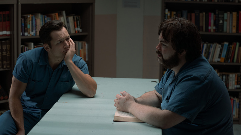 Jimmy Keene listening to Larry Hall on Black Bird