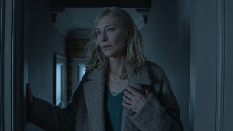 Catherine Ravenscroft standing in a doorway on Disclaimer