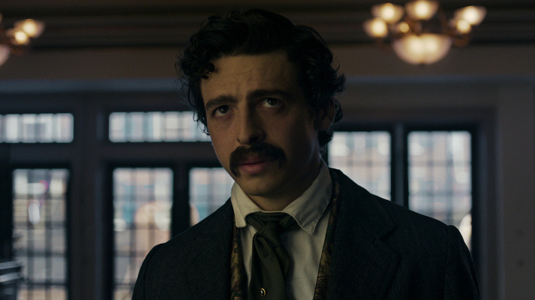 John Wilkes Booth looking anxious on Manhunt