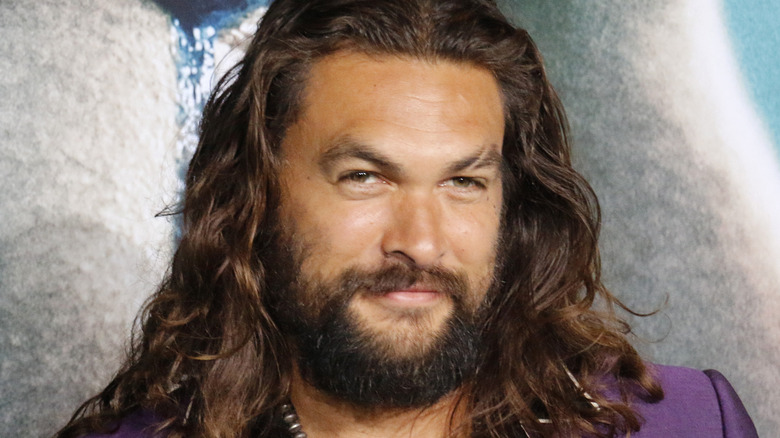 Jason Momoa smiling