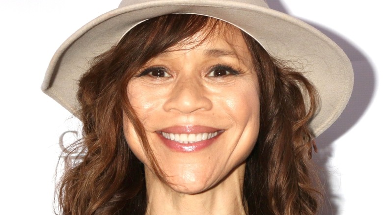 Rosie Perez smiling