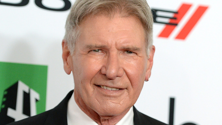 Harrison Ford smirking