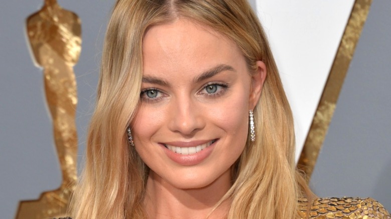 Margot Robbie smiling