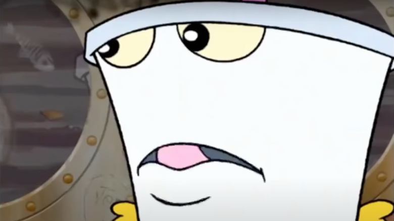 Close-up of Master Shake