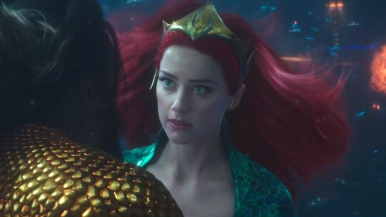 Mera looking at Aquaman