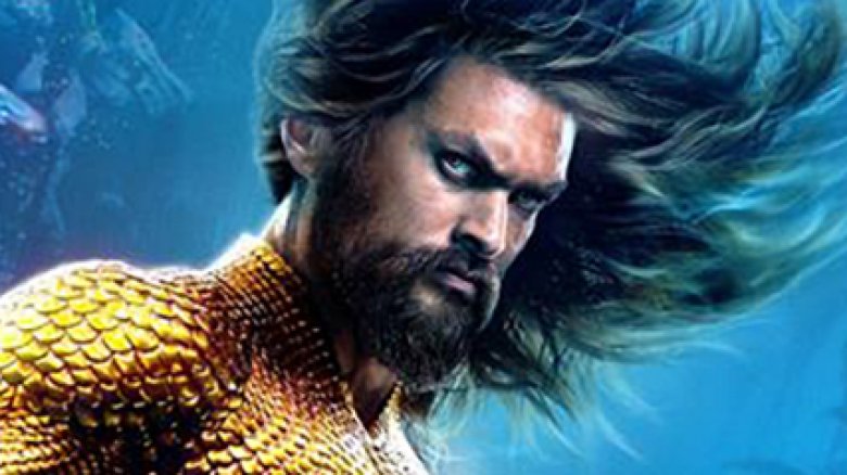 Jason Momoa Aquaman character poster