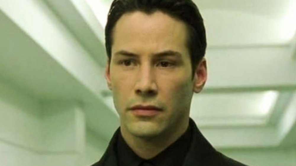 Keanu Reeves as Neo in The Matrix