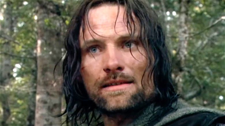 Viggo Mortensen playing Aragorn