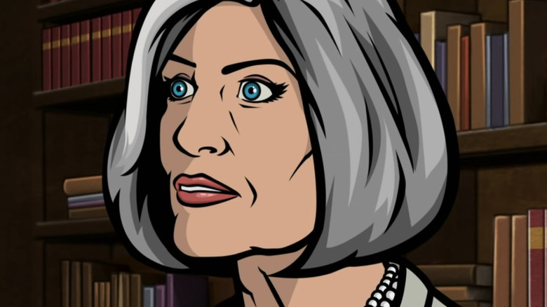 Malory Archer talking