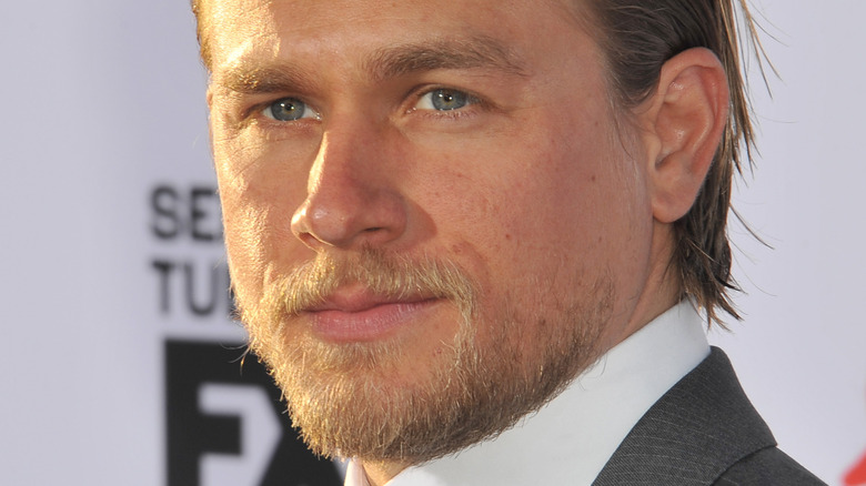 Close-up of Charlie Hunnam