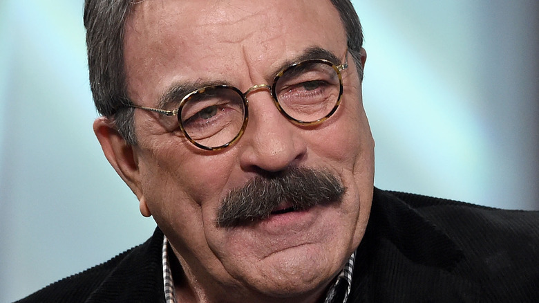 Tom Selleck smiling