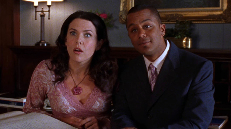Lorelai and Michel stunned