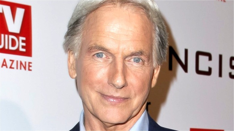 Mark Harmon posing