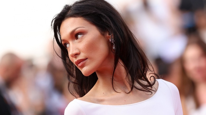 Bella Hadid attends the Cannes Film Festival
