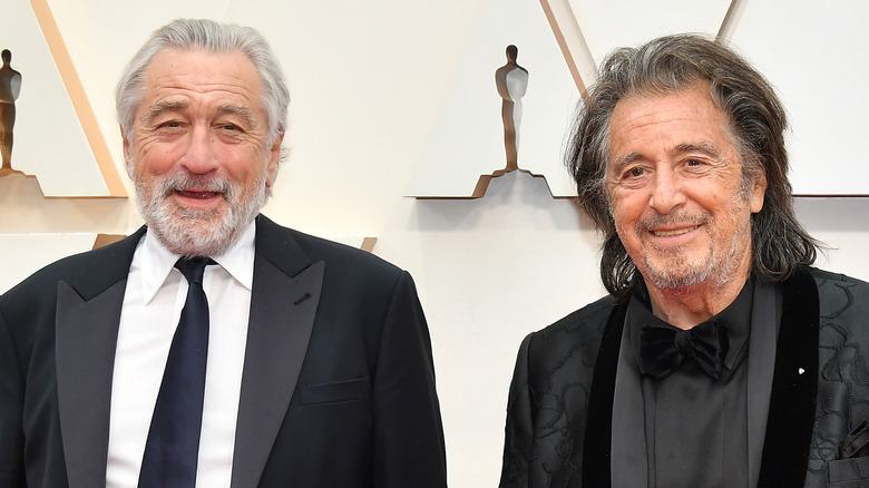  Pacino i De Niro somriuen a la catifa vermella