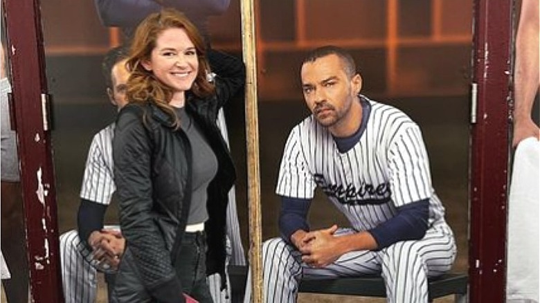 Drew visiting Williams on Broadway