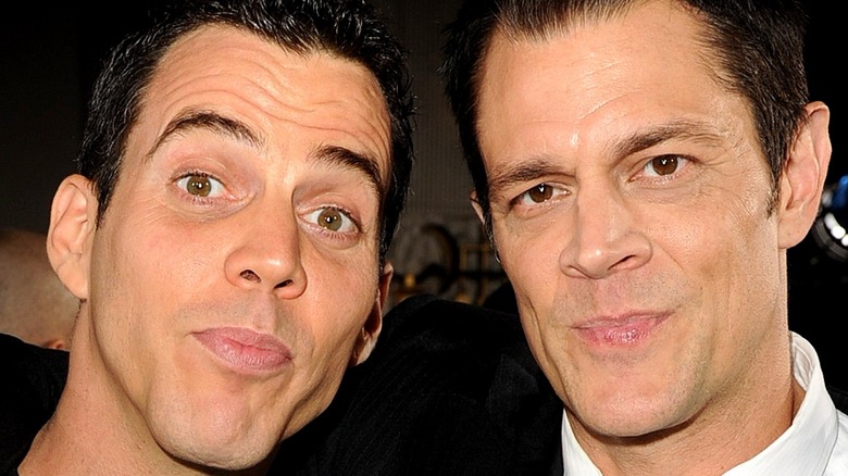 Steve-O with Johnny Knoxville