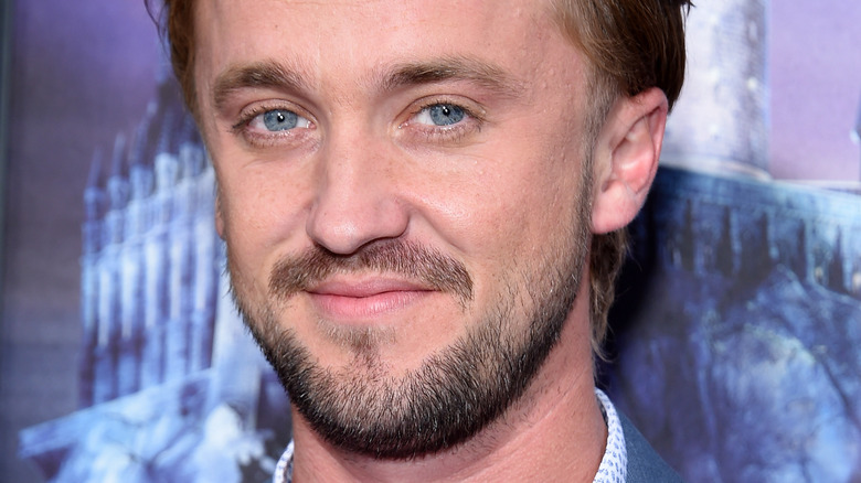 Tom Felton revealing the magic