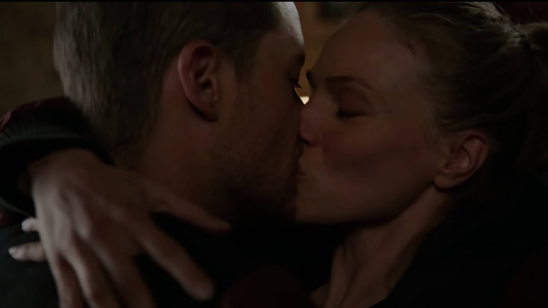 Halstead and Upton kiss