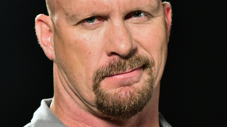 Steve Austin smiling