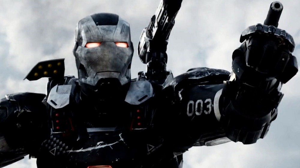 Don Cheadle as War Machine in Civil War