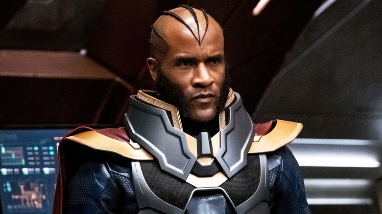 The Monitor frowning on The Flash (2014-2023)