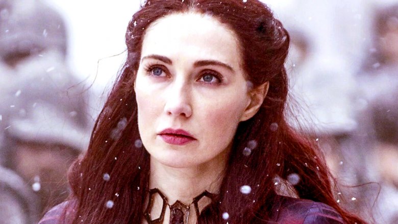 Carice van Houten as Melisandre on Game of Thrones