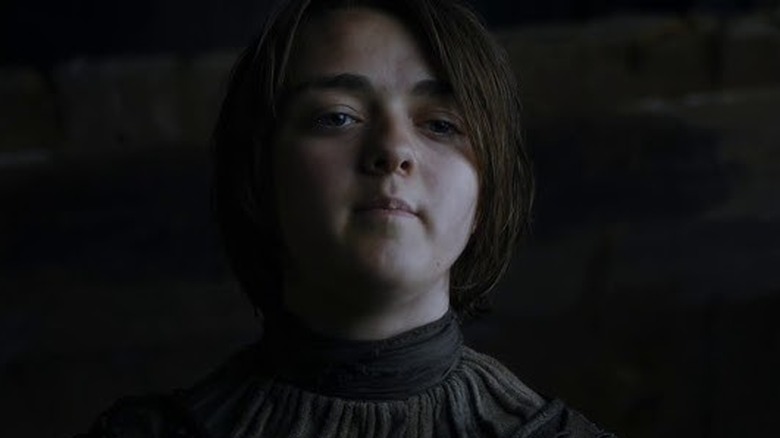 Arya prepares to kill Polliver