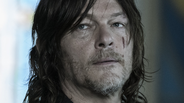 Daryl Dixon looking disheveled