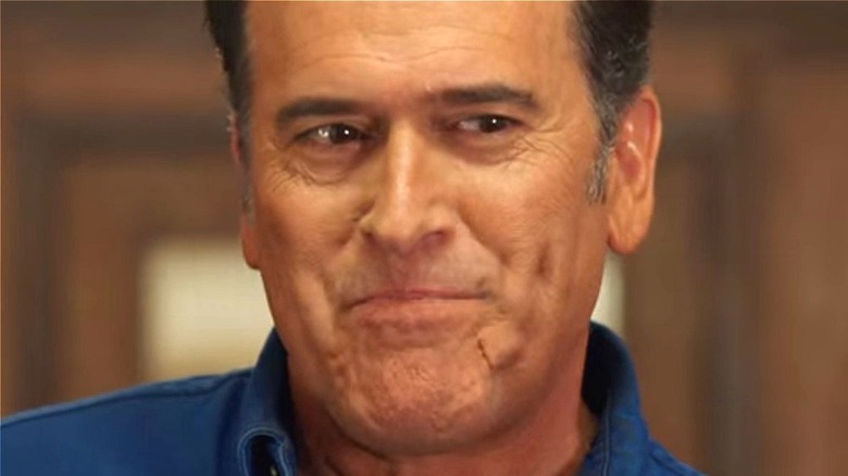 Ash plotting on Ash vs. Evil Dead